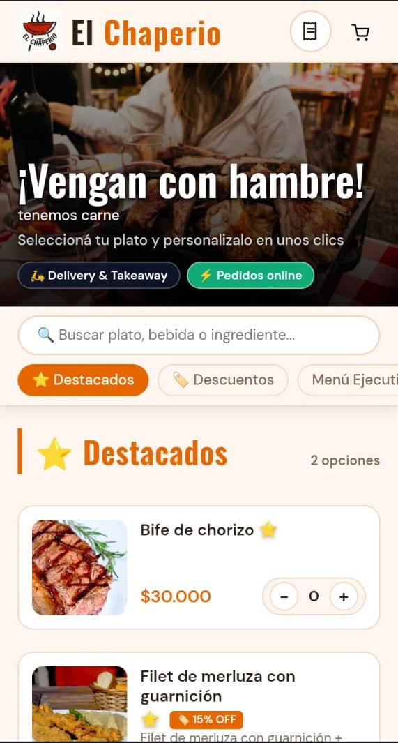 Menú Online Portada