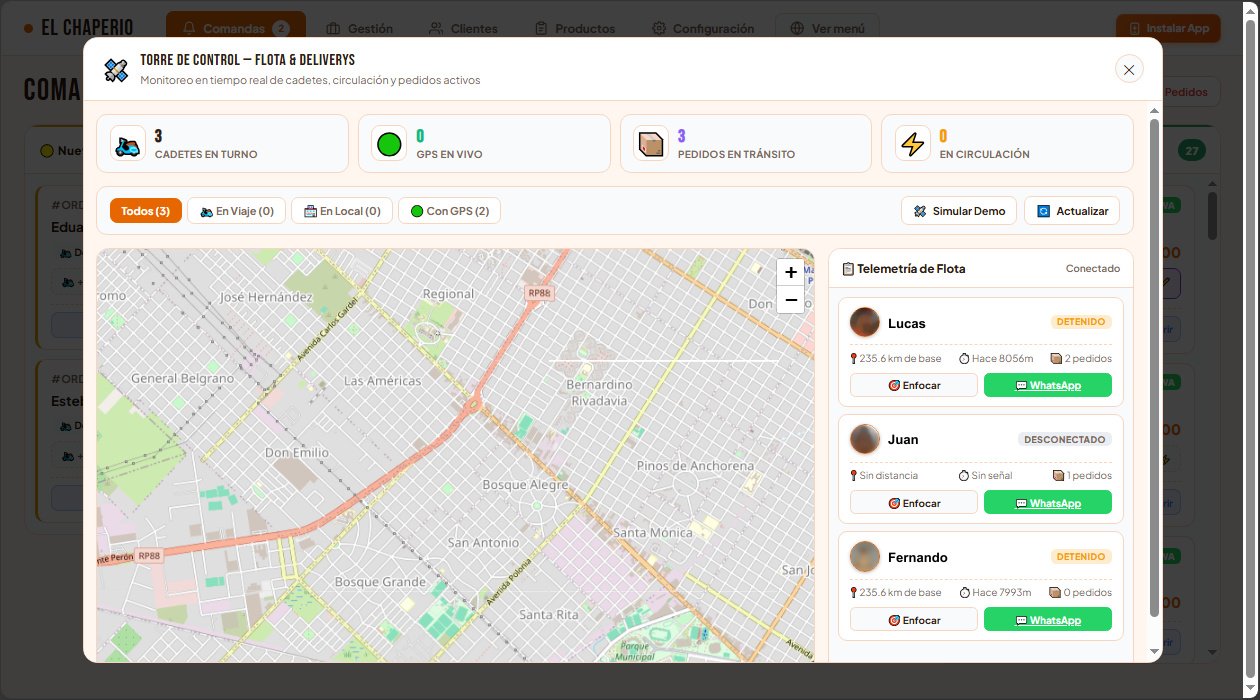 Radar de repartidores GPS