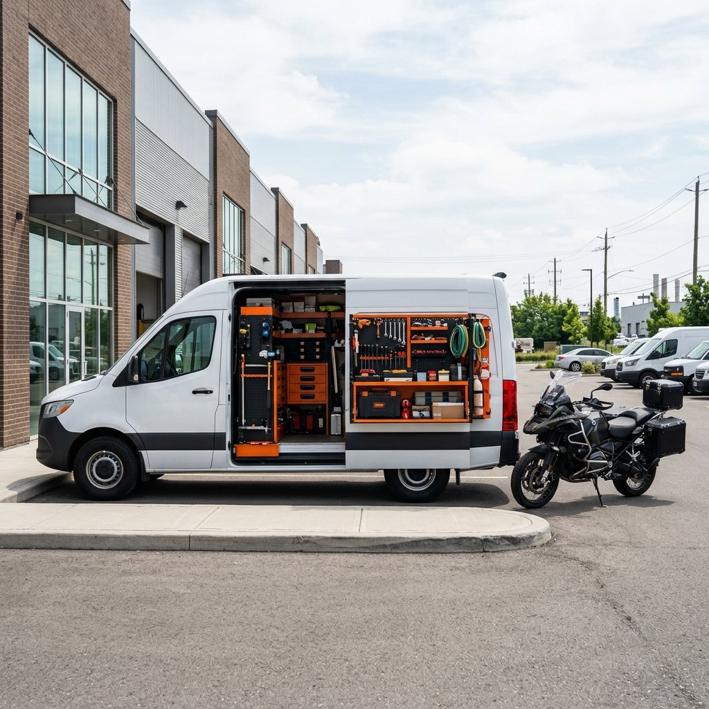 Equipamiento, logística y flota de servicio - Zolido